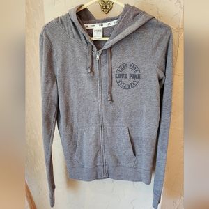 Victoria's Secret Pink Zip Front Sweatshirt